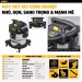 Máy Hút Bụi Công Nghiệp Dewalt DXV20S 20L – Công Suất 1490W, Động Cơ 2.0Hp