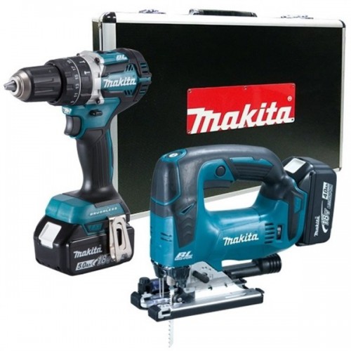 BỘ SẢN PHẨM (DHP484＋DJV182) MAKITA DLX2202TX1