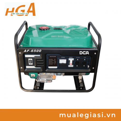 Máy phát điện xăng DCA AF6500