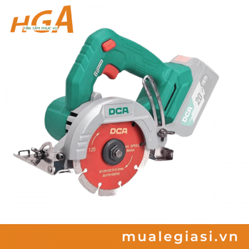 Máy cắt bê tông pin 20V DCA ADZE125Z