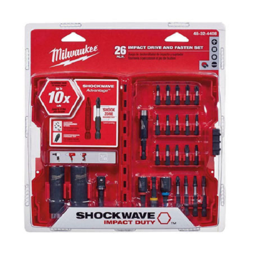 Bộ mũi vít đa năng Milwaukee 26 pcs (48-32-4408)